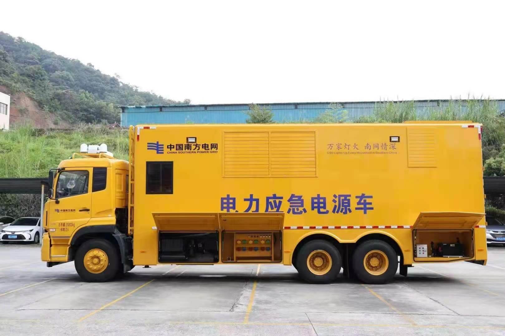 绥德安康大型柴油发电机发电车UPS电源出租租赁